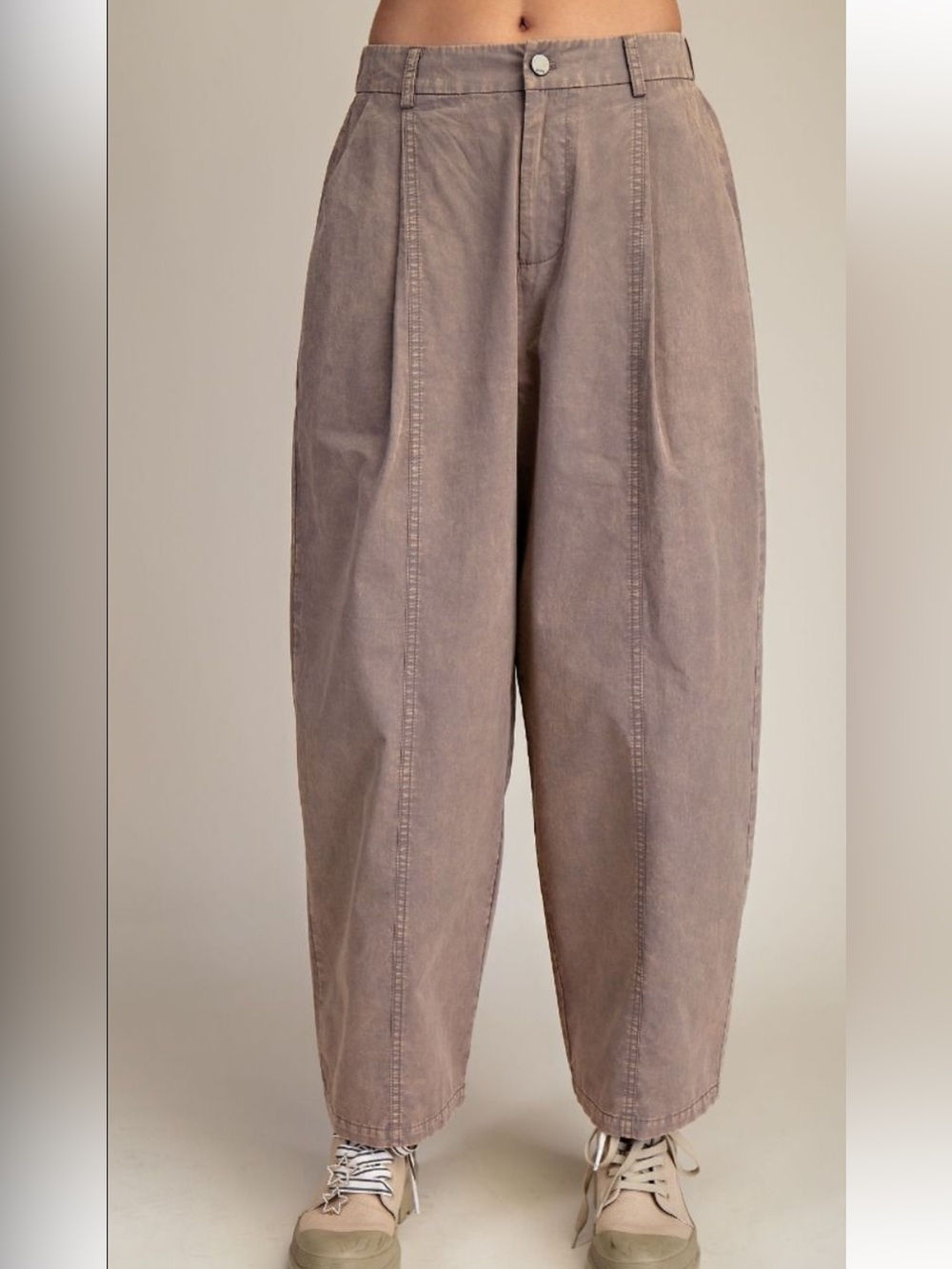 288 ❤️ EASEL PARACHUTE BARREL WOVEN PANTS - Picture 1 of 4